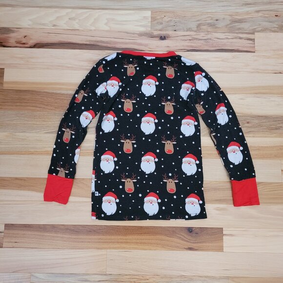 Bums & Roses UNISEX Santa And Reindeer BAMBOO Pajama Set Size 5/6y - Picture 5 of 8